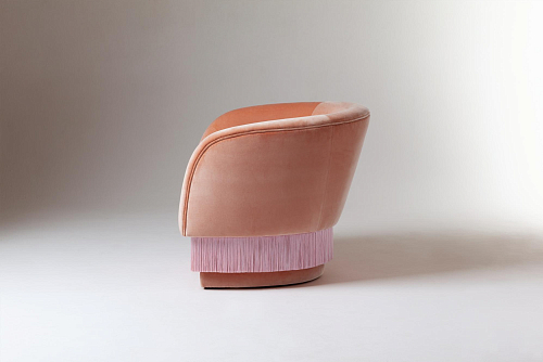La Folie Curved Armchair