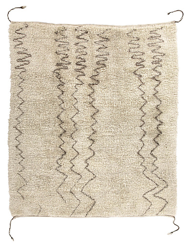 Tribal Liquid Zigzag Luxurious Rug