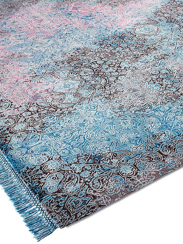Ferahan Splash Hand-Woven Exquisite Rug