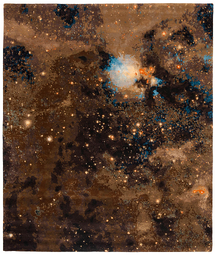 Hand-woven Space Luxury Rug