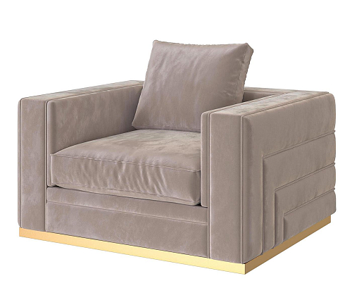 Labyrinth Beige Armchair