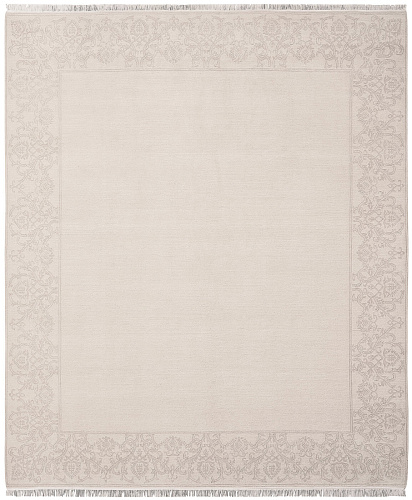 Venice White Luxury Hand-woven Rug