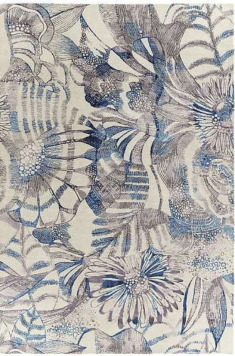 Handwoven Floral Rug