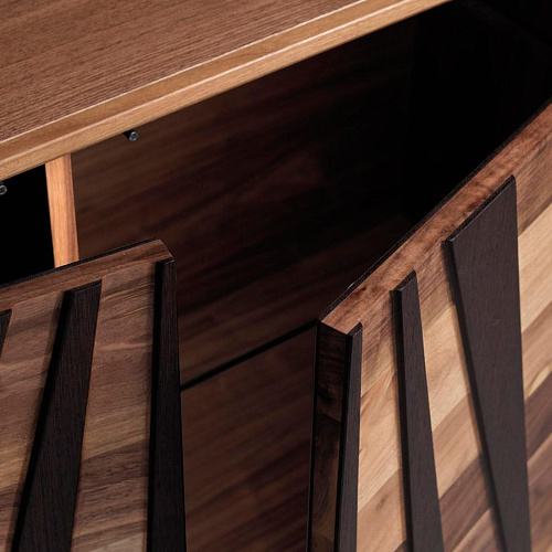 Materia Ventaglio Three-Doors Designer Sideboard
