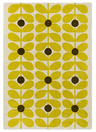 Designer Yellow Rug