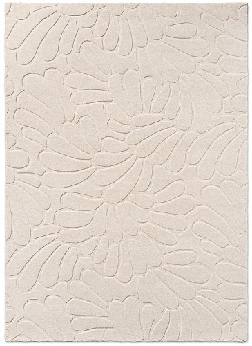 Petal Design Ivory Cream Rug