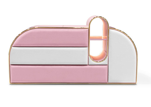 Candy Triple Pink Chest of Drawers