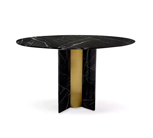 Parisian Nero Marquina Marble Table