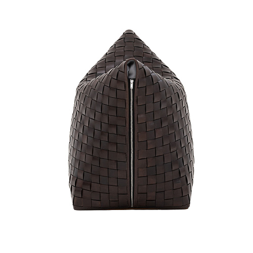 Weaved Mao Bean Bag Leather Chair