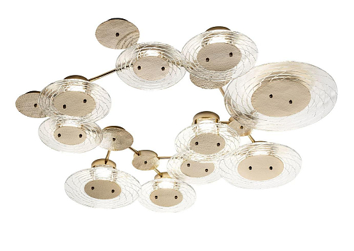 Italian Crystal Ceiling Light