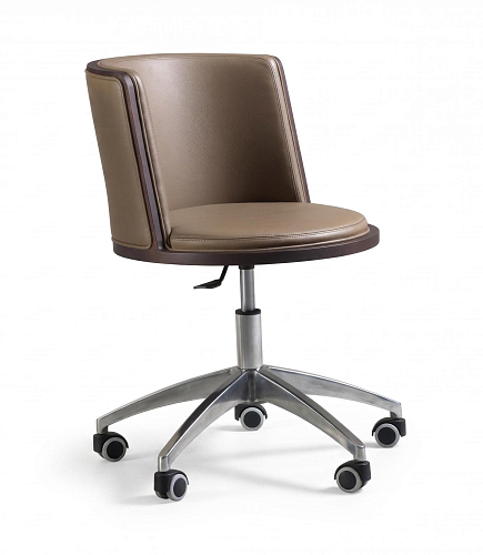 Carambola Brown Handcrafted Office Chair
