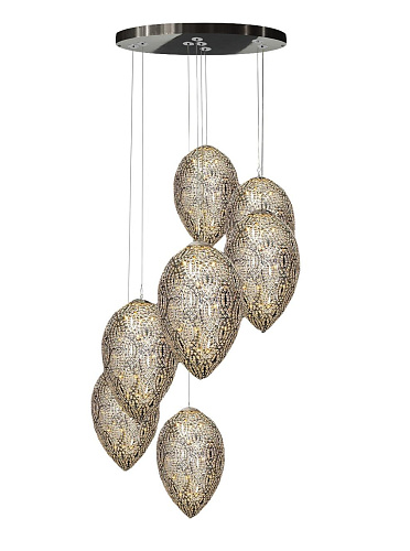Arabesque Egg Artisan Pendant