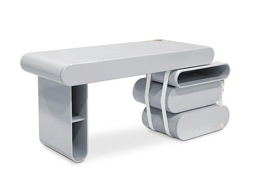Fantasy Realm Grey Magical Desk
