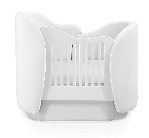 Cloud Nest Soft White Crib