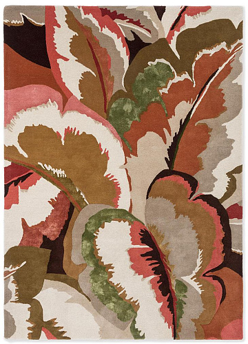 Leaf Amber/Brazilian Rosewood Rug