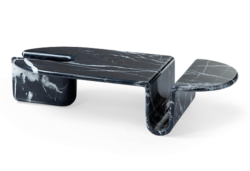 Bonnie & Clyde Marble Coffee Table