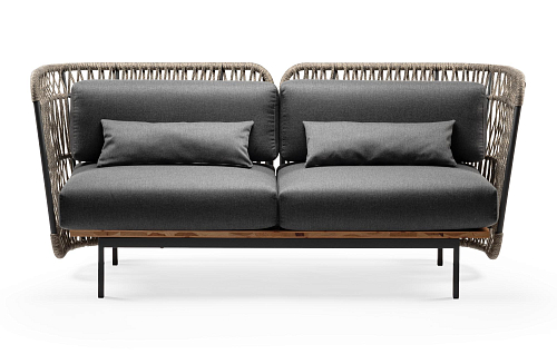 Gray Outdoor Sofa