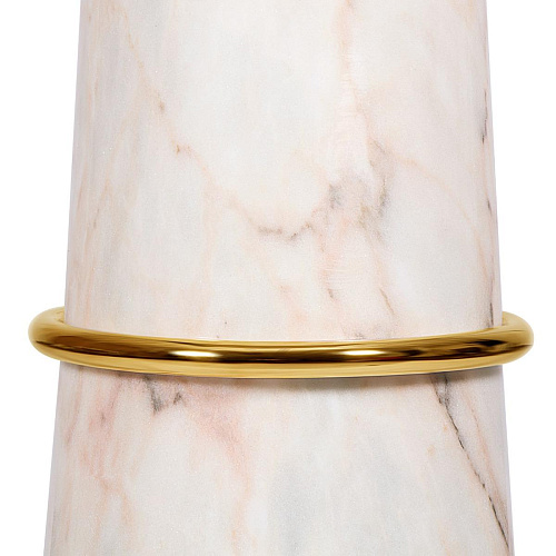 Marble Sculpted Pedestal Table