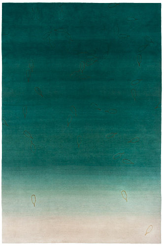 Color Flow Wool Rug