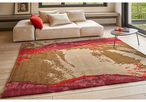 Mount Viscose / Wool Handwoven Luxury Rug