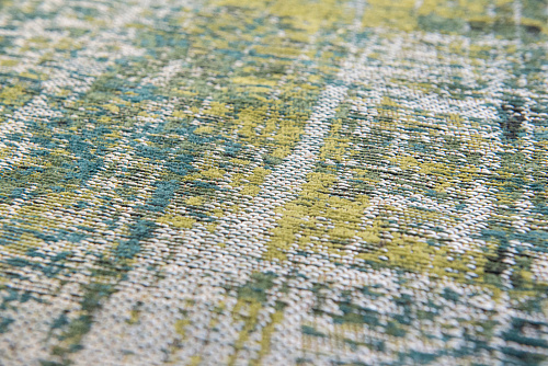 Coastal Linen Textured Round Rug