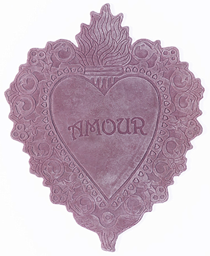 Devotion Violet Handwoven Rug