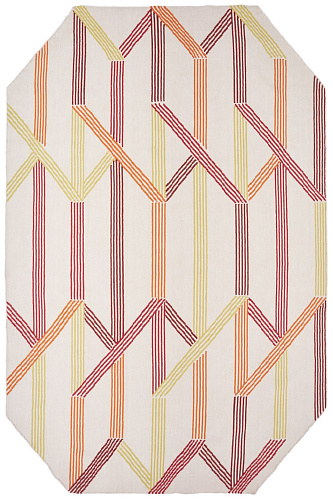 Decorated Skin Designer Wool Rug