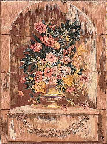 Bouquet Niche Woven Tapestry