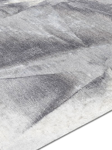 Silver Handwoven Luxury Rug