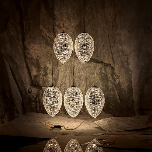 Arabesque Egg Designer Chandelier