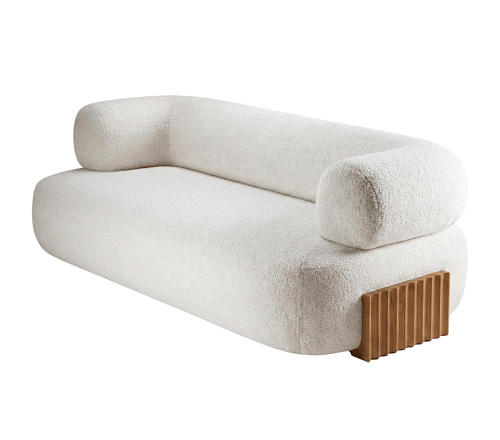 Carmel White Sofa