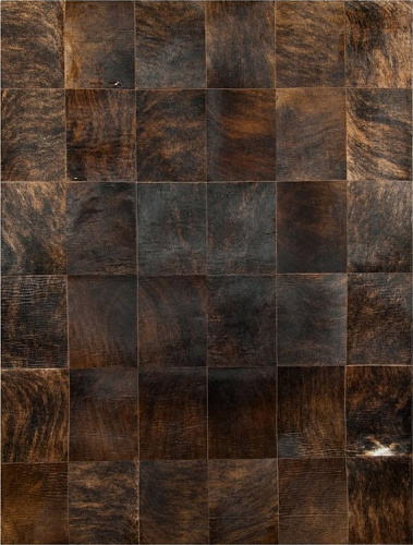 Gelos Brown Luxury Cowhide Rug