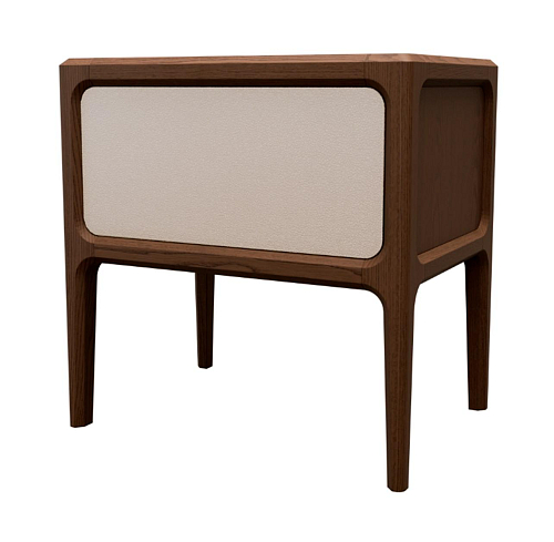 Bellagio Ash Wood Artisan Bedside Table