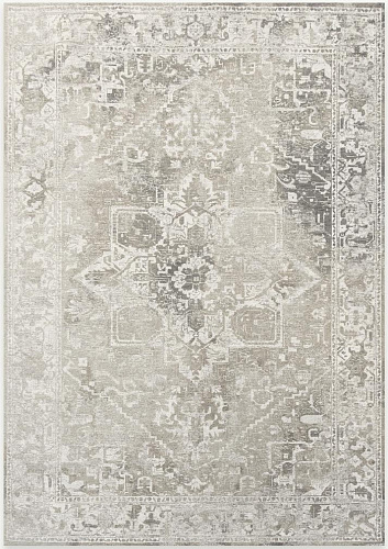 Neutral Taupe Textured Rug