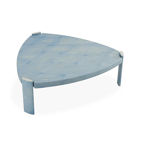 Chic Light Blue Coffee Table