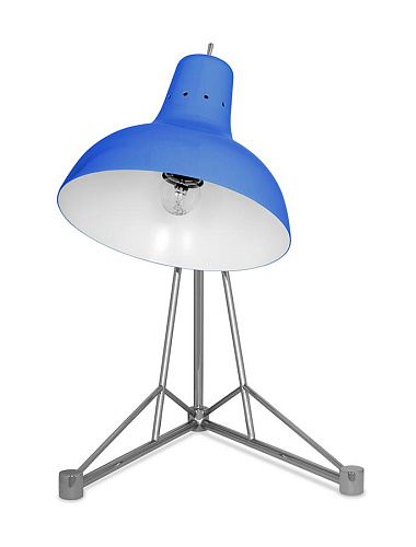 Celestia Blue Modern Desk Lamp