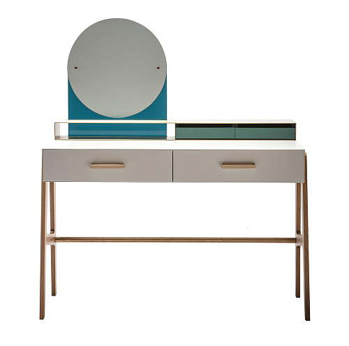 Elegant Vanity Table with Mirror