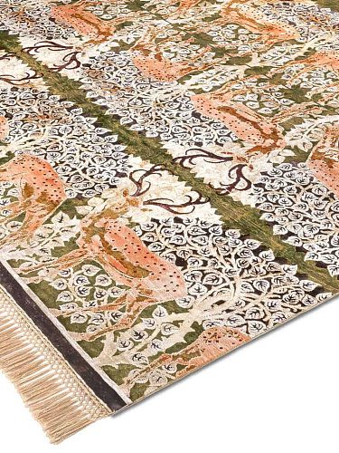 Deer Hand-Woven Exquisite Rug