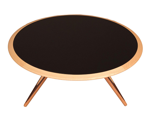 Carambola Dark Round Handcrafted Coffee Table