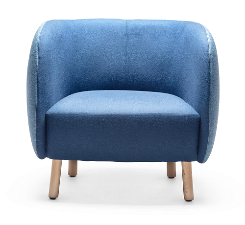 Blue Mousse Armchair