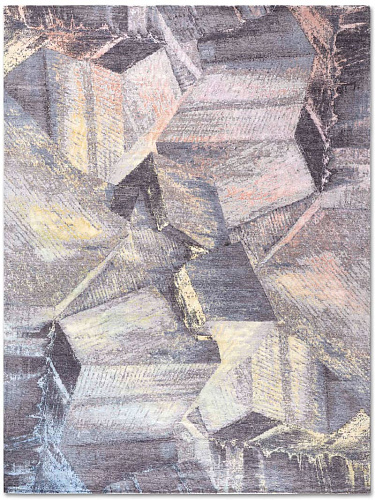 Brutalism Pastel Handwoven Luxury Rug