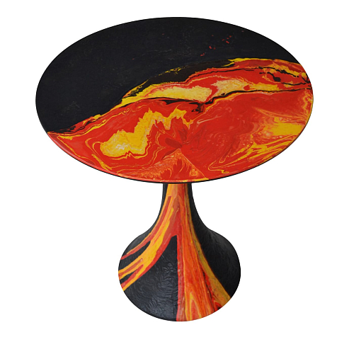 Lava Artisanal Side Table