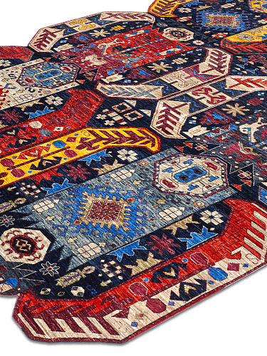 Multishape Luxury 100% Wool Rug