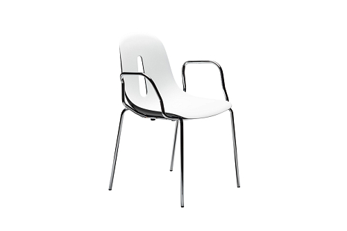 Gotham Black and White Chairs (Set of 2)
