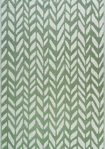 Aurora Green Outdoor Rug