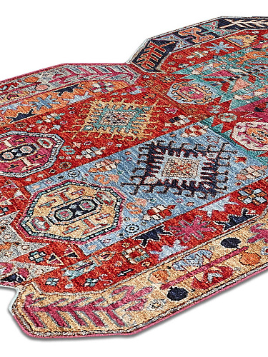 Multishape Luxury 100% Wool Rug