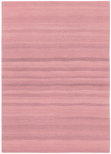 Pink Striped Hand-woven Luxury Rug