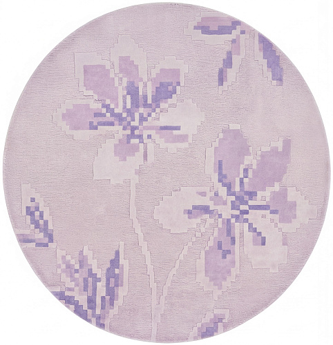 Lavender Bloom Handmade Rug