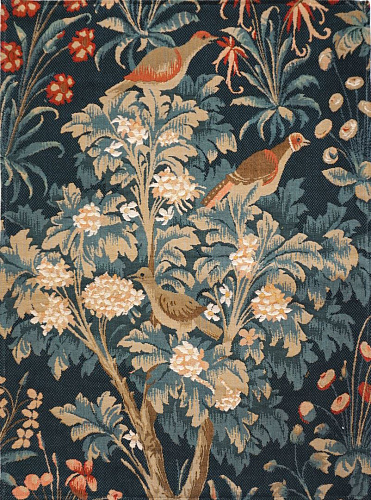 Offering of the Heart, Tree and Birds Tapestry