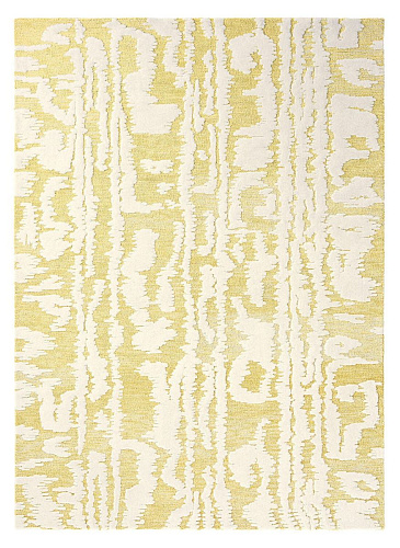 Wave White / Yellow Rug